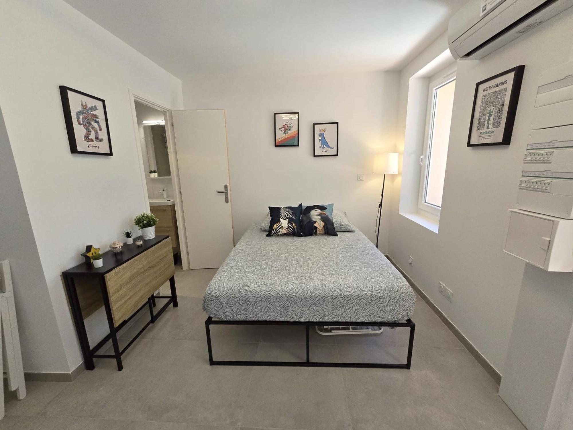 Gregbnb - Studio 17M2 - Terrasse - Clim - Ouest - 4 土伦 外观 照片